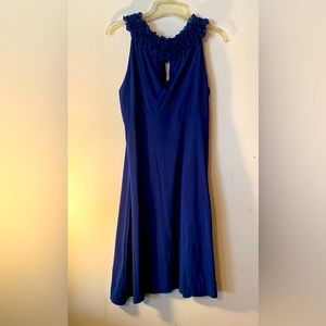Figure flattering Onyx Nite dress, size 12, Royal Blue. Perfect any occasion